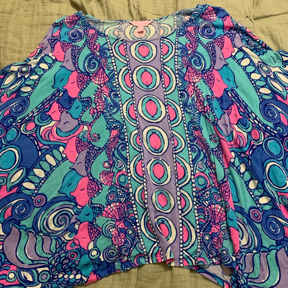 Lilly Pulitzer colorful shirt